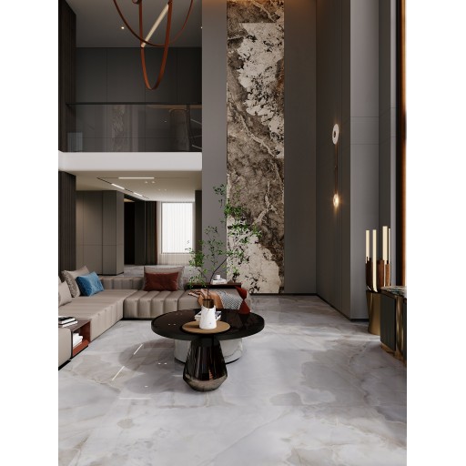 Спеченый камень Juliano Luxury Stone серый 120*270 1227FD11